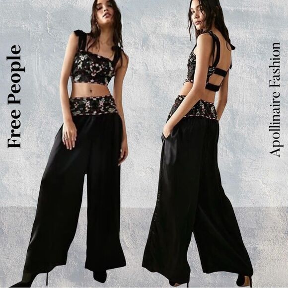 Free People Petra 2 piece set size 10 NWOT - Picture 1 of 7